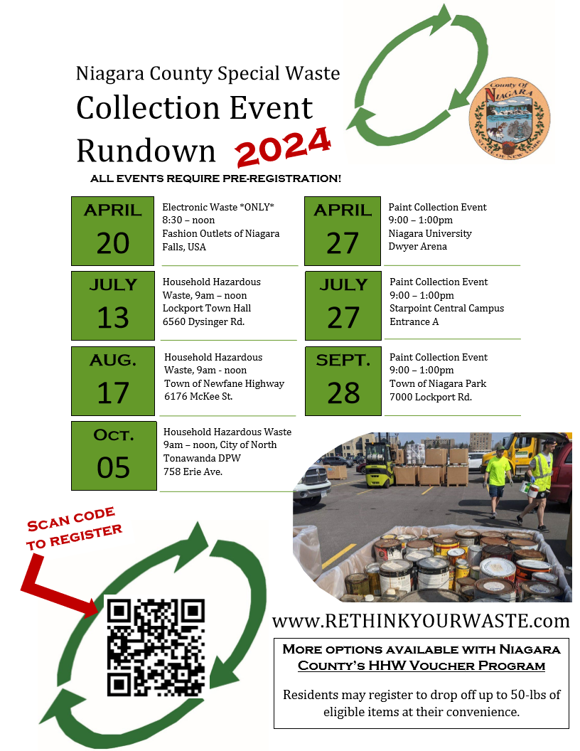 2024 Recycling Event Schedule